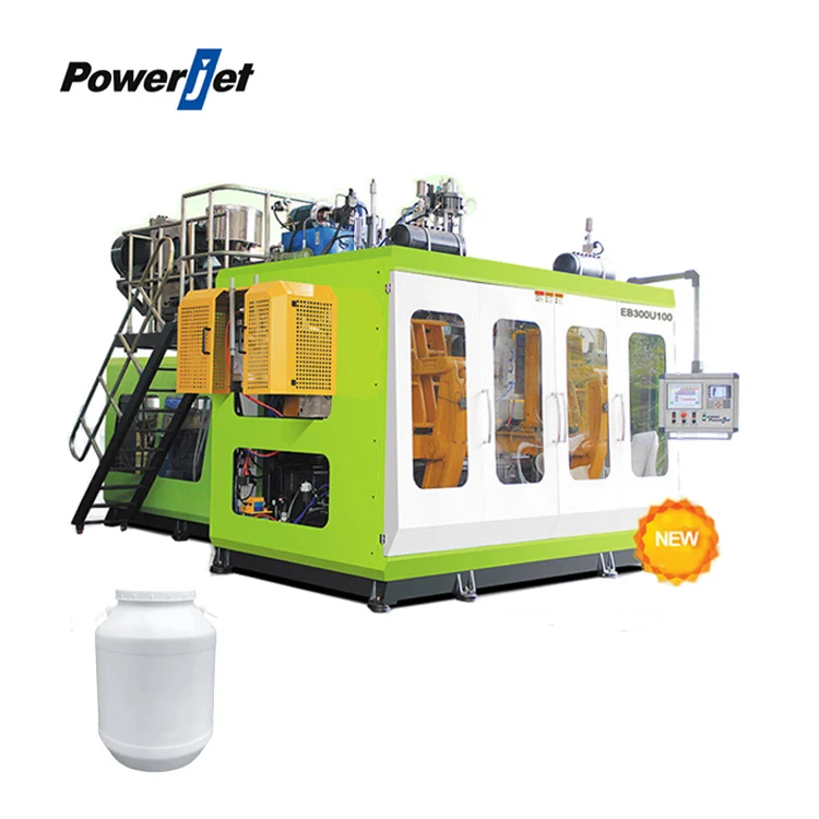 Powerjet 10l 20l 20 liter extrusion blow plastic molding machine 20l plastic jerry can making