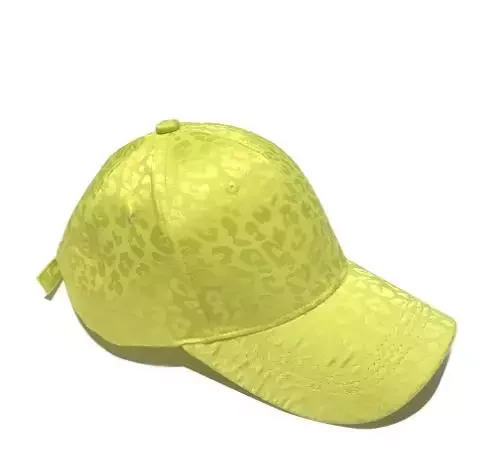 Leopard bridesmaid proposal bridesmaid gift messy bun Baseball Day drinker Cheetah Metallic Brush Strokes hat DMA91116