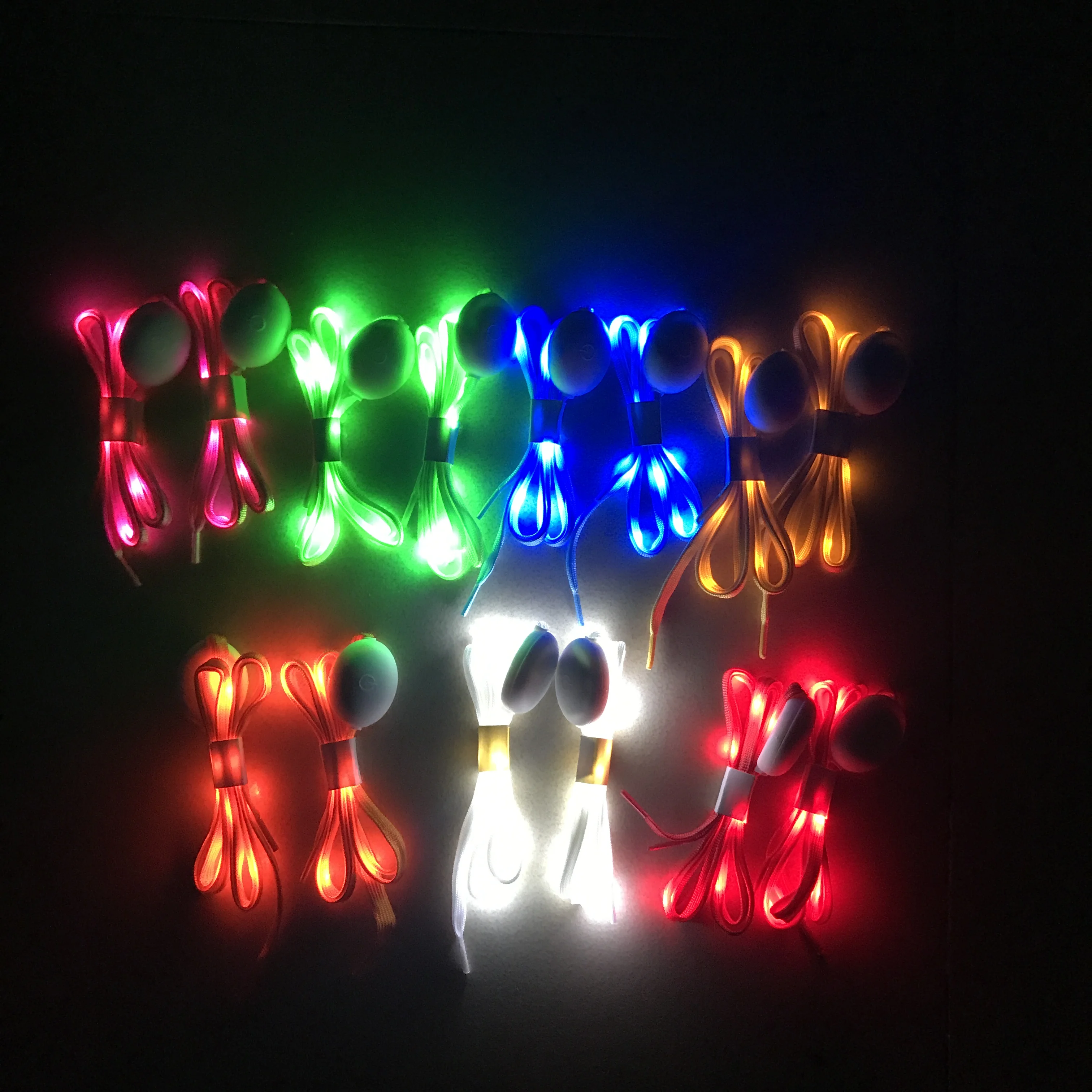 Colorful LED Light up  Kids Party LED Shoelace