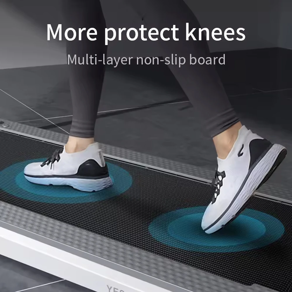 2 in 1 folding professional underdesk gym fitness running equipment portable mini electric walking foldable treadmill for home