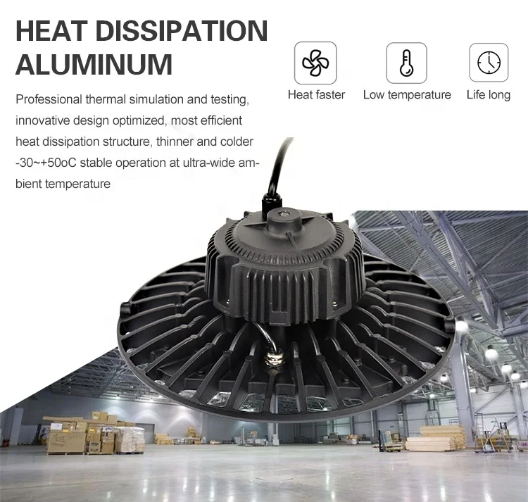 200W Dome 27000 люмен светодиодный светильник для высоких промышленных помещений