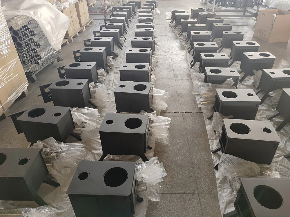 Portable Tent Stove Outdoor Hiking Wooden Burned Quick Release Backpacking Titanium Tent Stove Camping Hiking Tools