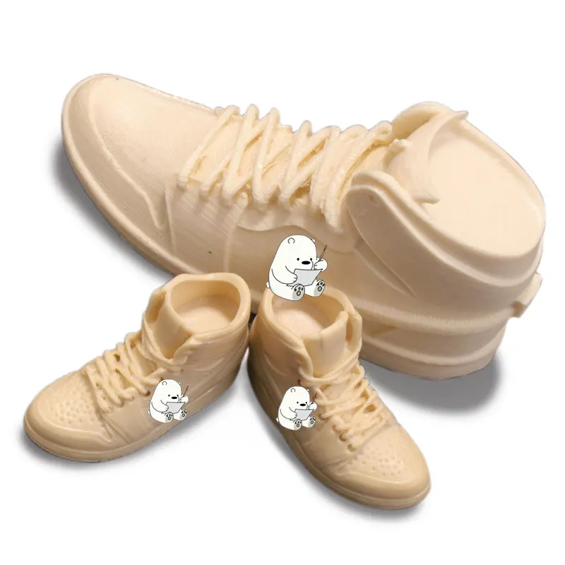 3D высокие ароматические формованные кроссовки для обуви, уникальные большие силиконовые формы для свечей