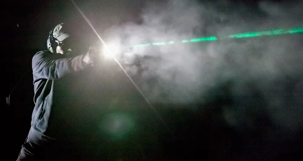 Long Working Distance 520nm Green Bright Laser illuminator