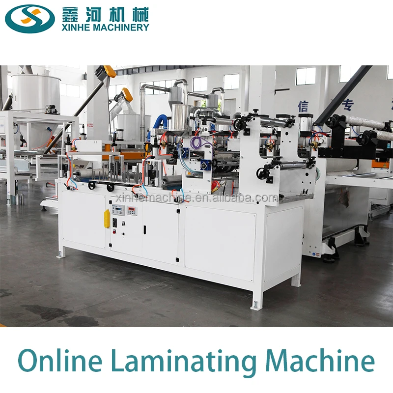 Fully automatic online coating machine wall panel and ceiling transfer laminating machine