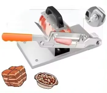 Manual Handheld Meat Grinders Cutting Machine Frozen Beef And Mutton Meat Meat Slicer