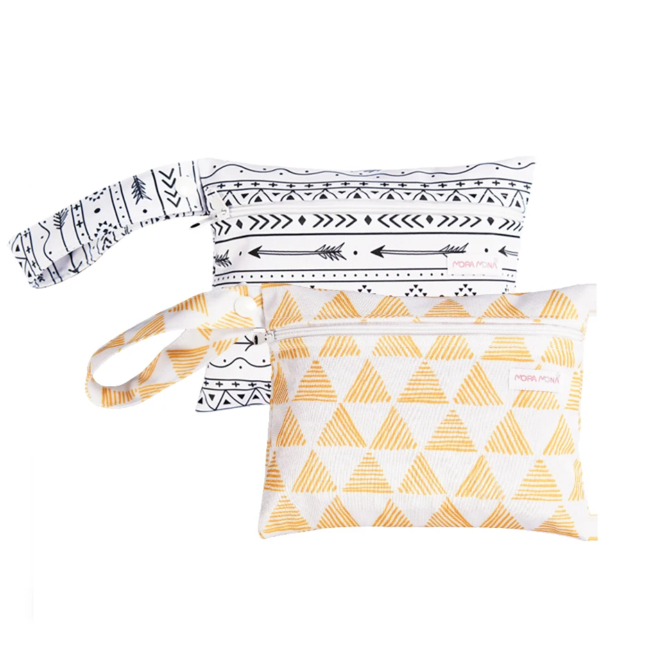 Reusable Washable Wet Bag For Sanitary Pad Menstrual Sanitary Aunt Bag Mama Sanitary Towel Pad Bag muti Colors