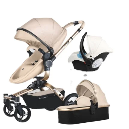 China Manufacturer Superior Quality Soft Seat Cheap Four Wheels Baby Buggy Stroller