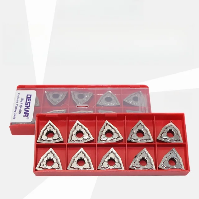 WNMG WNMG080404/WNMG080408-HA K10 DESKAR cnc режущие вставки оригинальные резные твердосплавные токарные инструменты для токарного станка