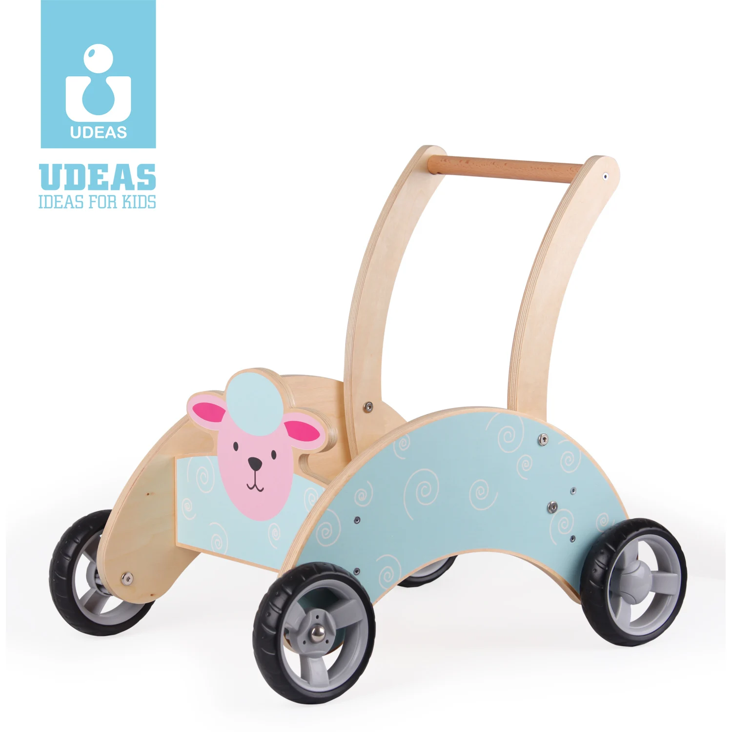 
Udeas Factory Price Children Educational Push Cart Toy Baby Walker Montesori Toys for Kids 