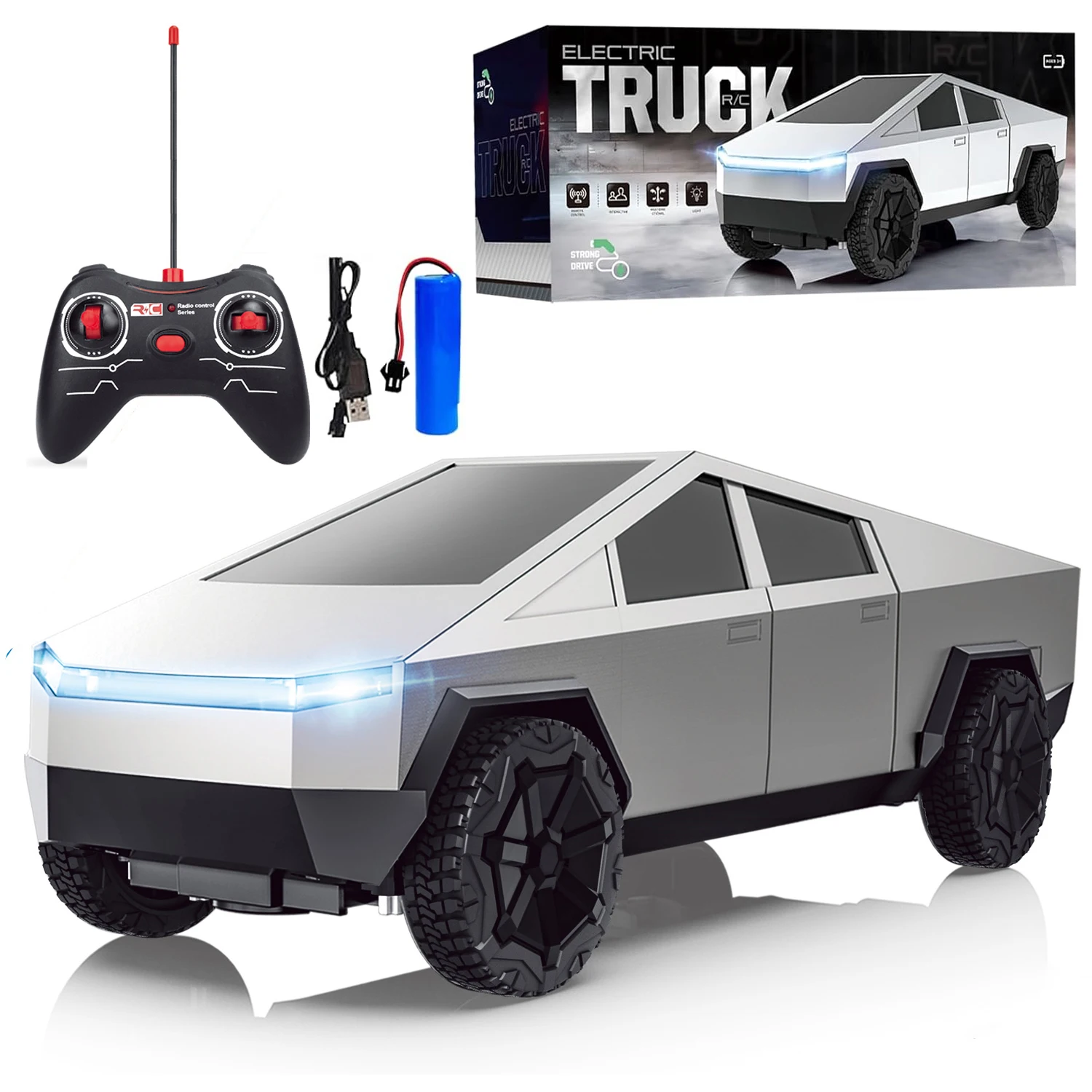 New Remote Control Car Toys For Kids Toys Pickup Trailer Truck RC Pickup Trucks Toy Car With Control