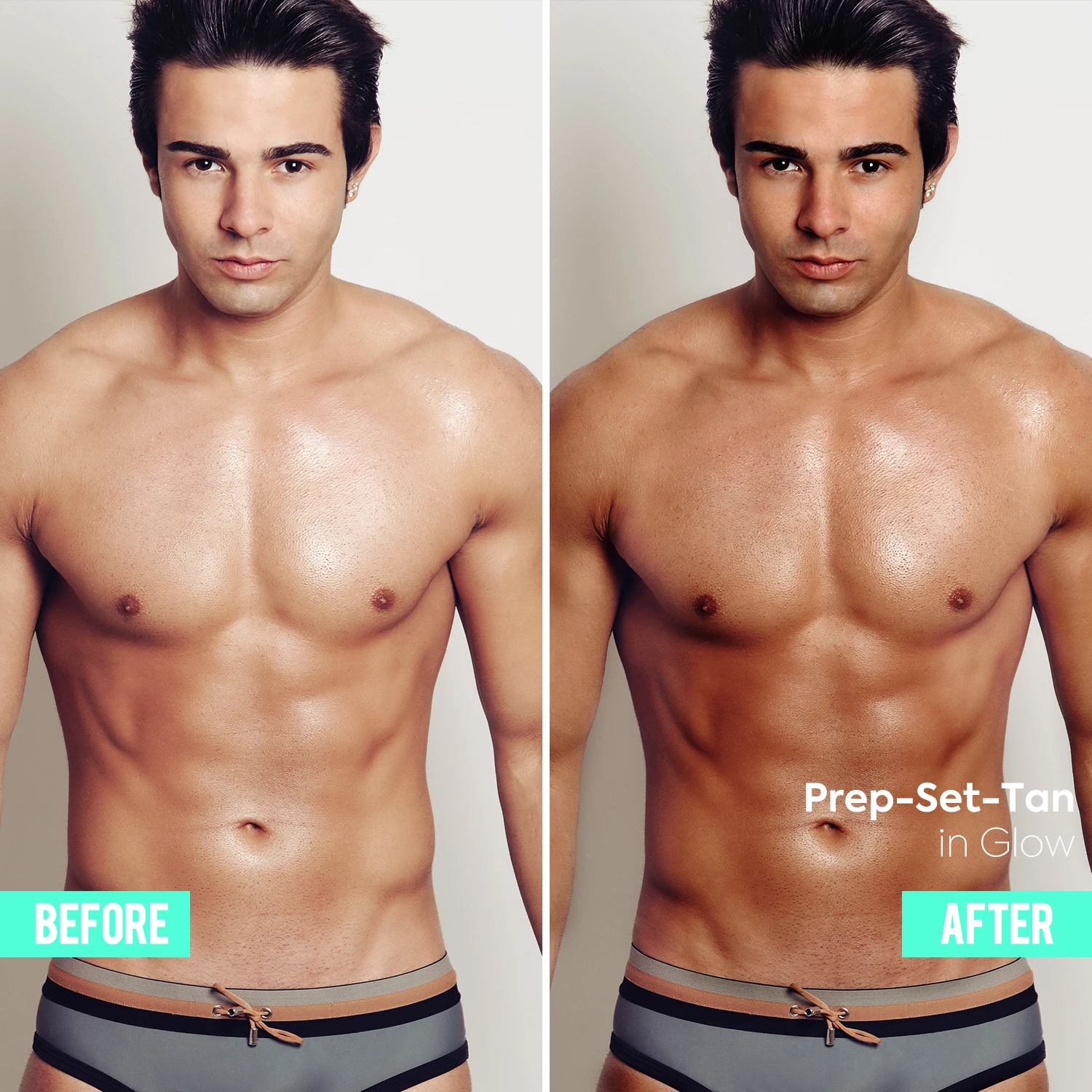 Wholesale Body Shimmer Spray  2 Color Bronzer Golden Glitter Spray Shimmer Body Glow Tan Oil Liquid Highlighter Tanning Spray