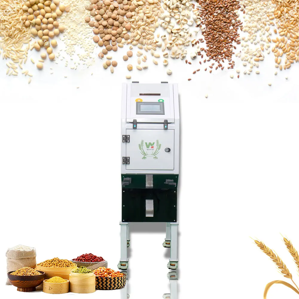 The latest mini parboiled long grain rice color sorter for rice color sorter machine in small rice mills