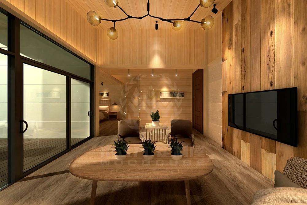 
Insulated panel prefab house modular container van 