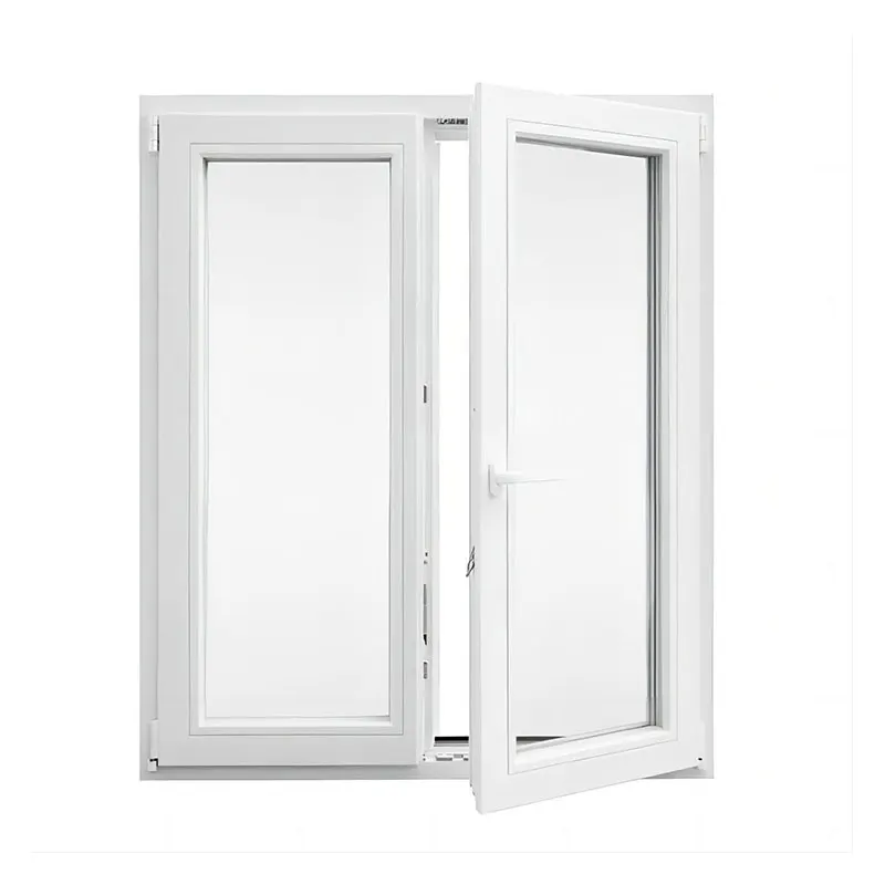 Kinbon Upvc Conch Profile 82.5 MM American Style Series Double Sash Sliding Frame
