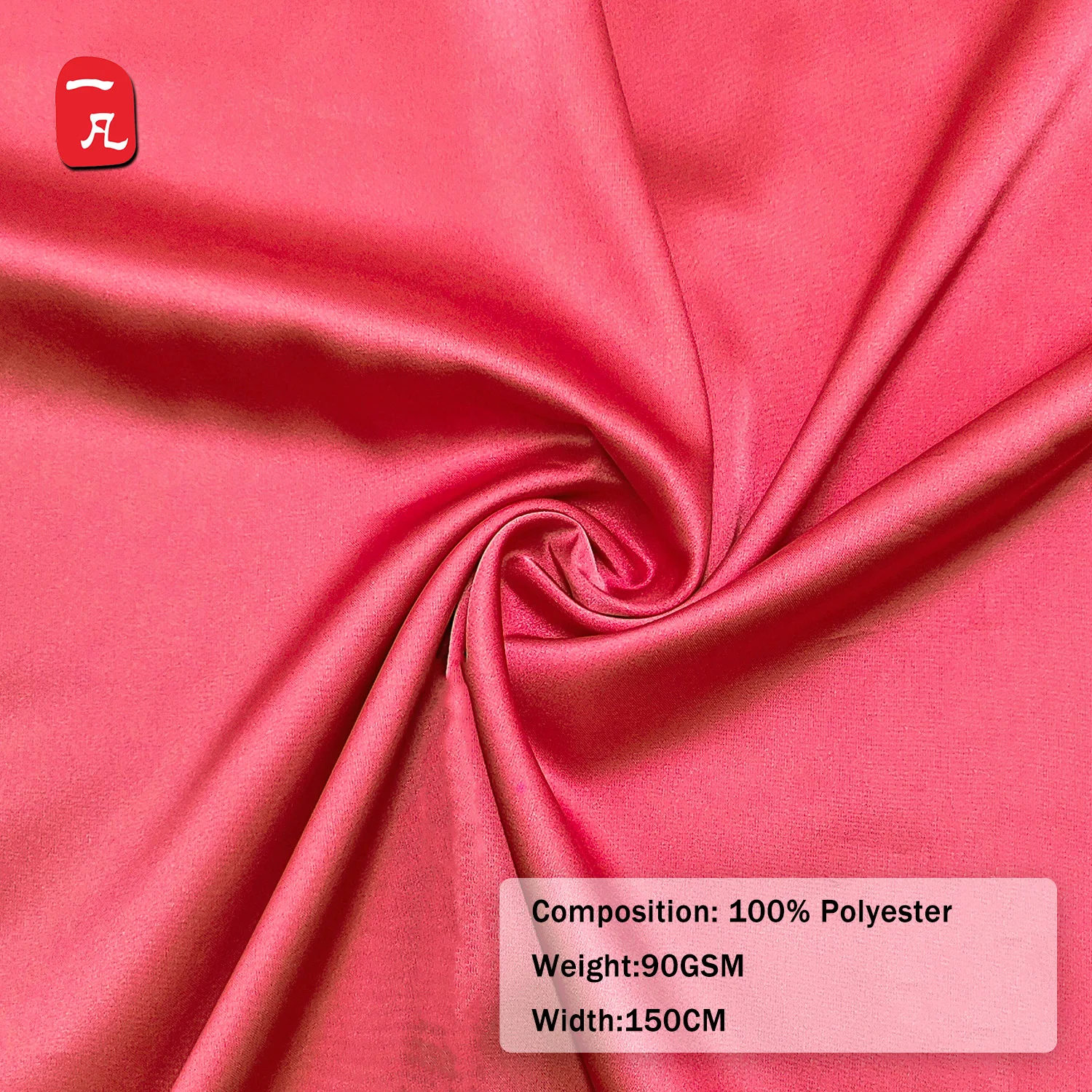90gsm High-Elastic Dye 95% Polyester 5%Spandex 50D Chiffon Stain Fabric for muslim clothing for women