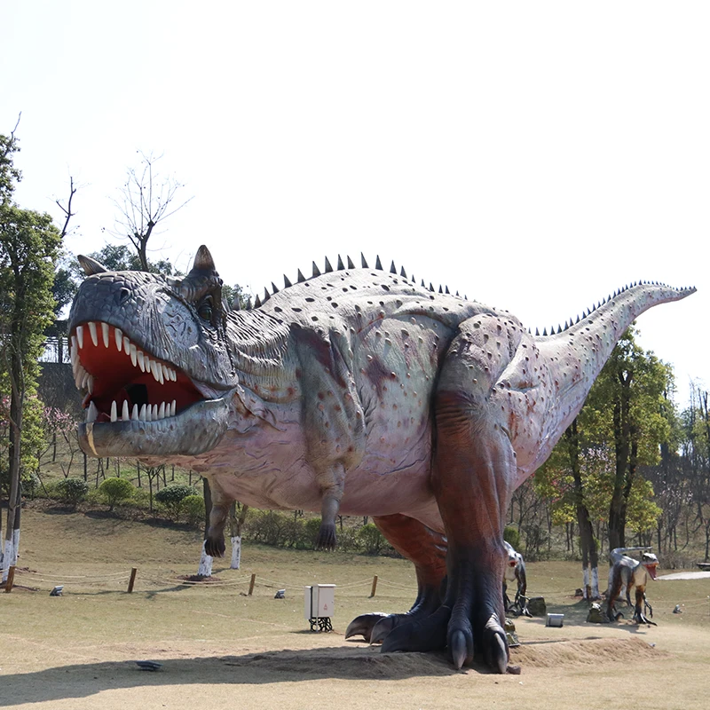 Life Size  Most Popular Zigong factory animatronic dinosaur for dinosaur theme park