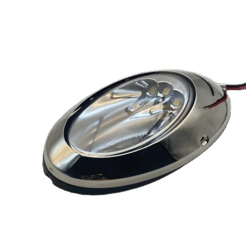 Corrosion-resistant 316 stainless steel housing with custom 12V DC Marine LED Navigation Side Light