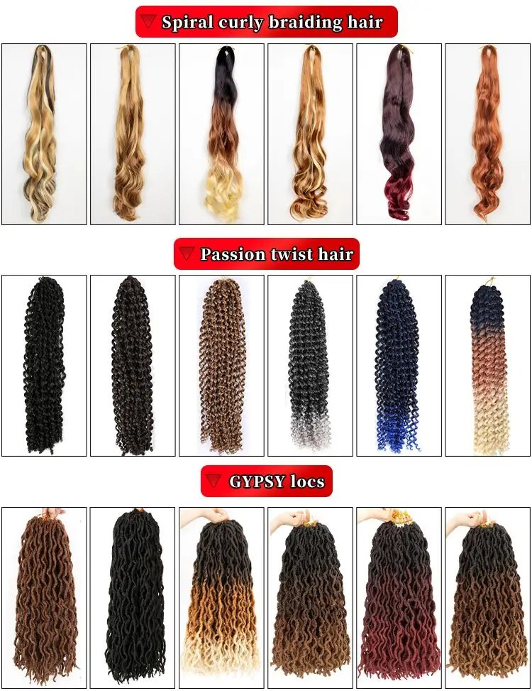 Gypsy Locs удлинение Джамбо плетение волнистые кудрявые вязаный крючком коса волос богиня искусственный Омбре дредлоки косички для цыганские
