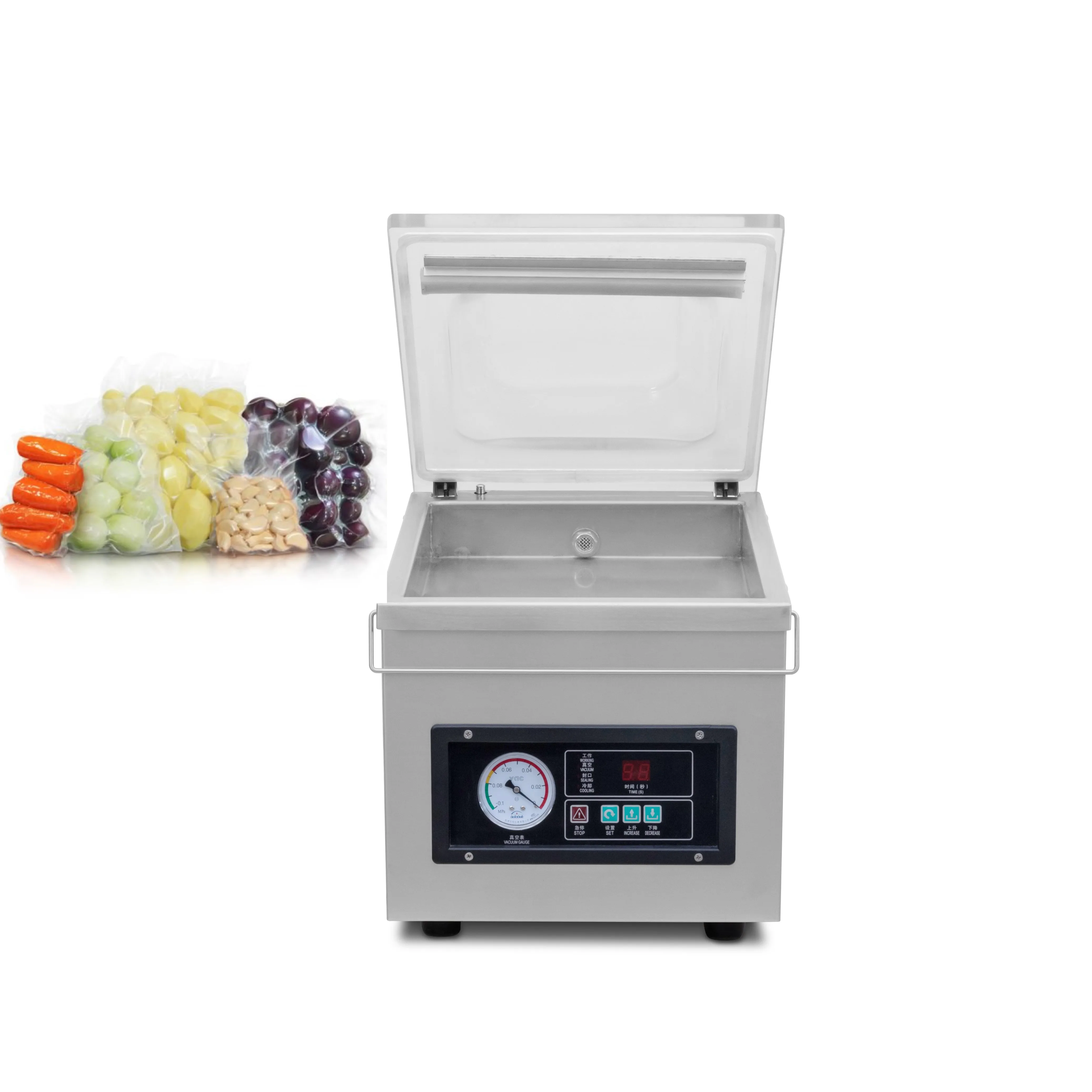 
DZ-260/A3 Food machine for vacuum packaging meat fish vacuum sealing machine 