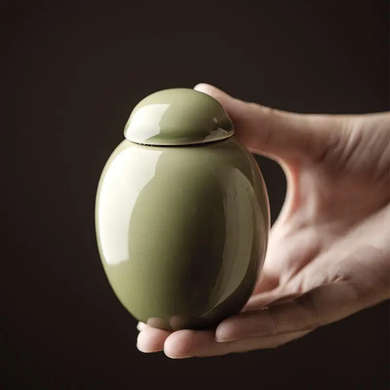 Mini Miniature Egg Powder Pot Household Cosmetic Ointment Sealed Jar