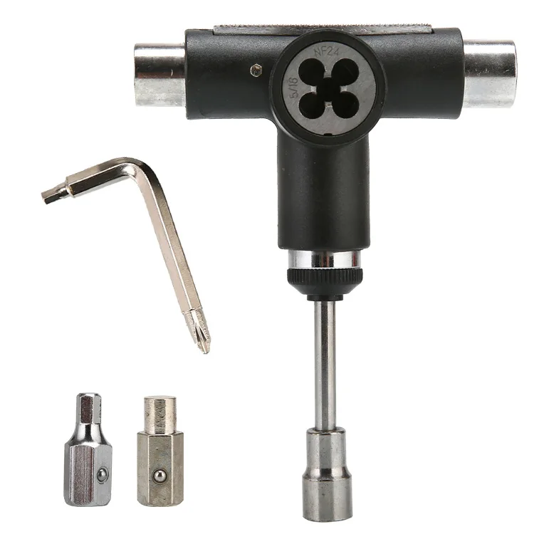 Cheap Skate Tool 10-in-1 Multi-Function Skateboard Tools T type for truck