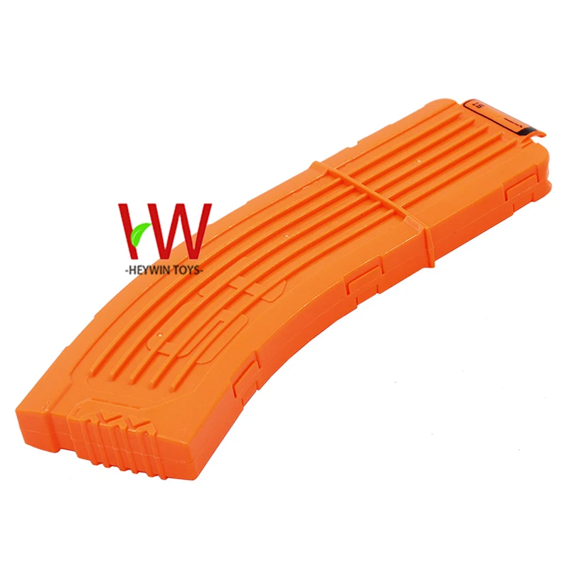 Soft Bullet Clips 15 darts Ammo Cartridge bent Magazine toy Clip EVA GUN Accessories  5 Colors (HM22R)