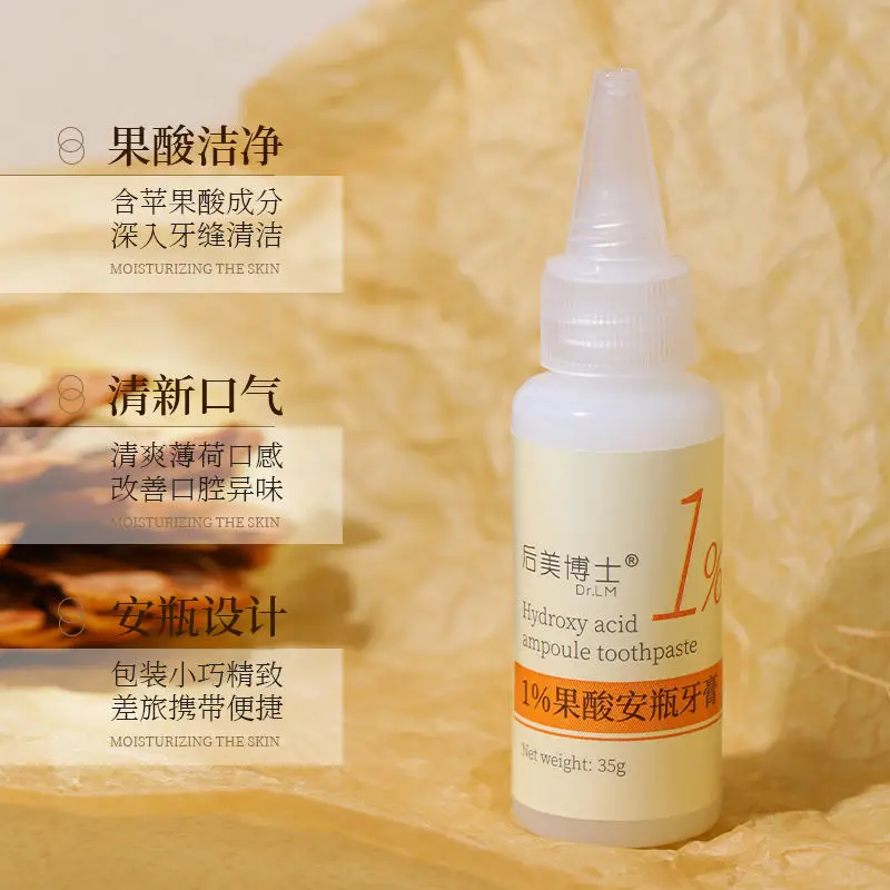 Strengthens gums toothpaste Remove Stains Bad Breath Repair Teeth Organic Active Whitening Fruit acid Toothpaste