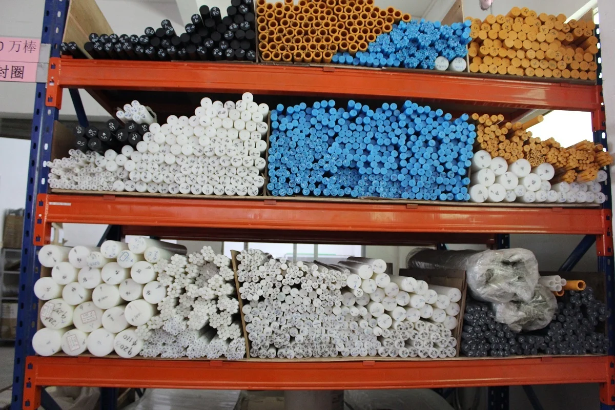 Customized Engineering Plastic rod Extruded PA66 Rod Nylon Rod