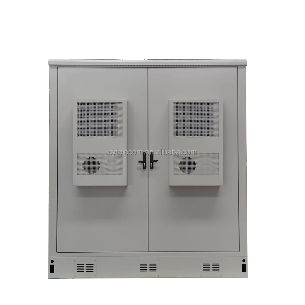 Manufacturer Outdoor Telecom cabinet 30U 42U Waterproof Telecom Equipment outdoor battery cabinet IP65 IP55
