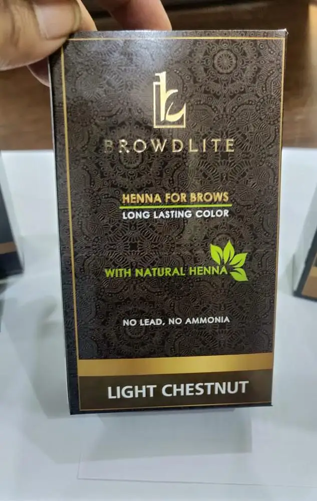 eyebrow henna kits browdlite eyebrow enhancers (new) BROWDLITE - henna for brow long & lasting color