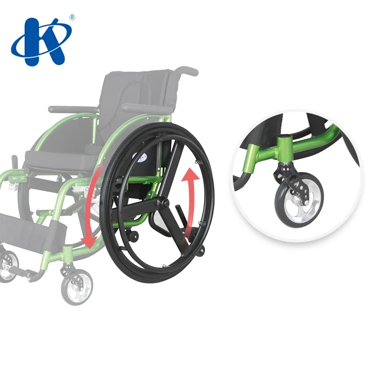 KY721L Kaiyang Leisure and Sports Wheelchair Easy to Use and Durable Leisure type Sports Wheelchair