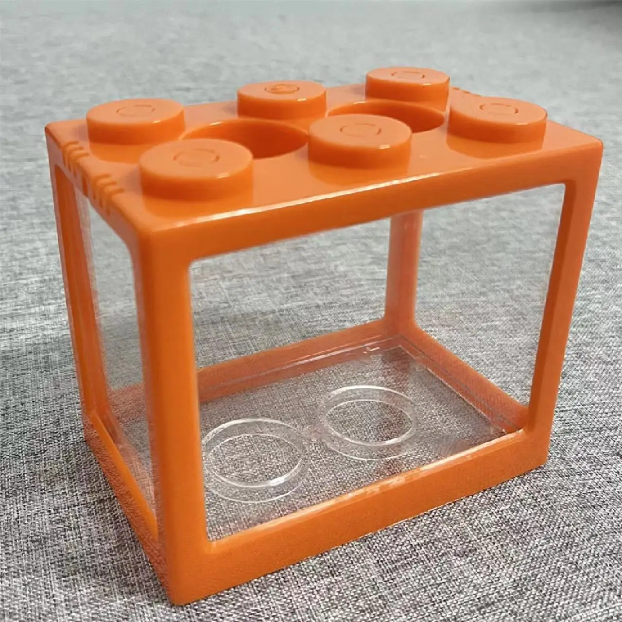 Mini Aquarium Betta Fish Tank With Usb Led Lighting Small Aquarium Office Viewing Transparent Acrylic Fish Tank