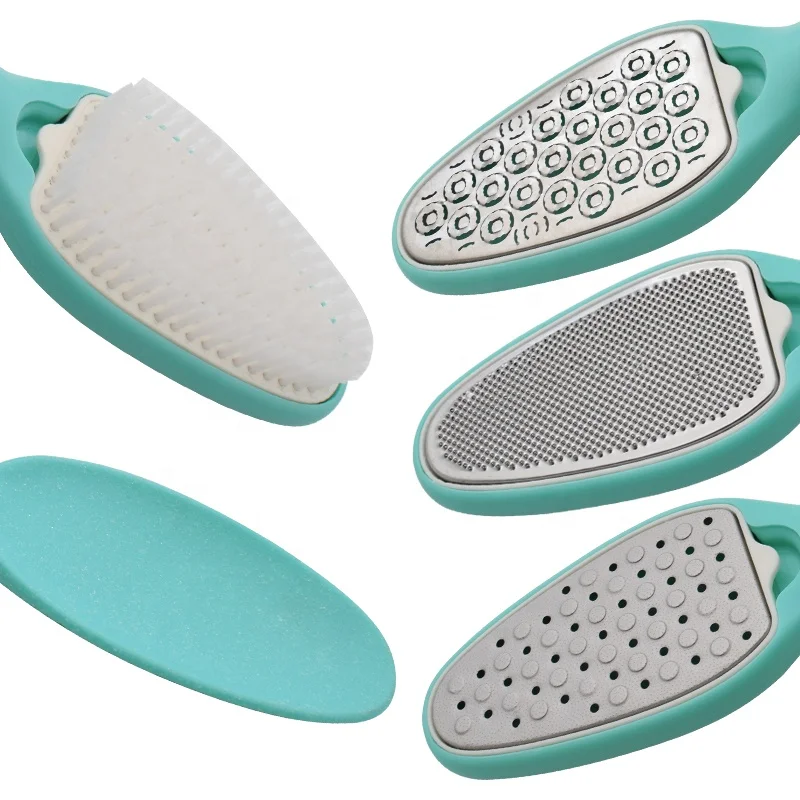 Factory direct wholesale foot care pedicure tools professional 5 in 1 foot skin grinding device set 5 sets