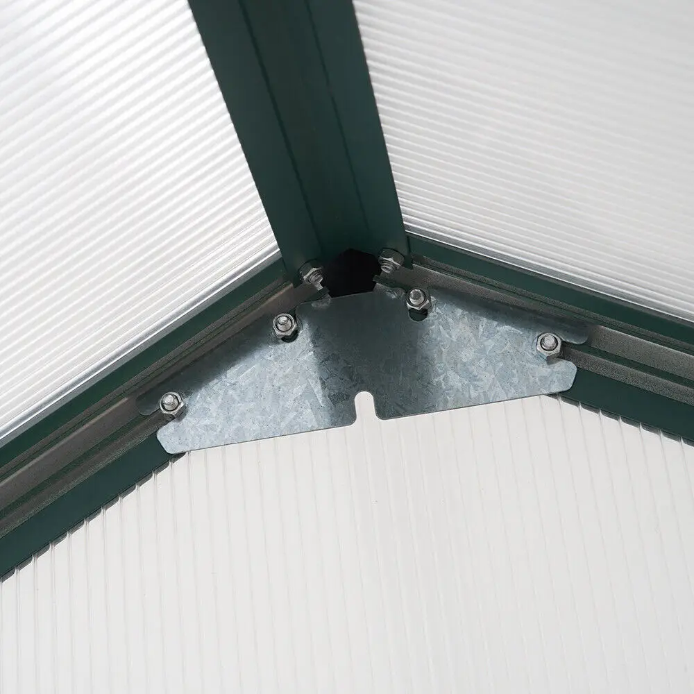 aluminium garden walk-in greenhouse