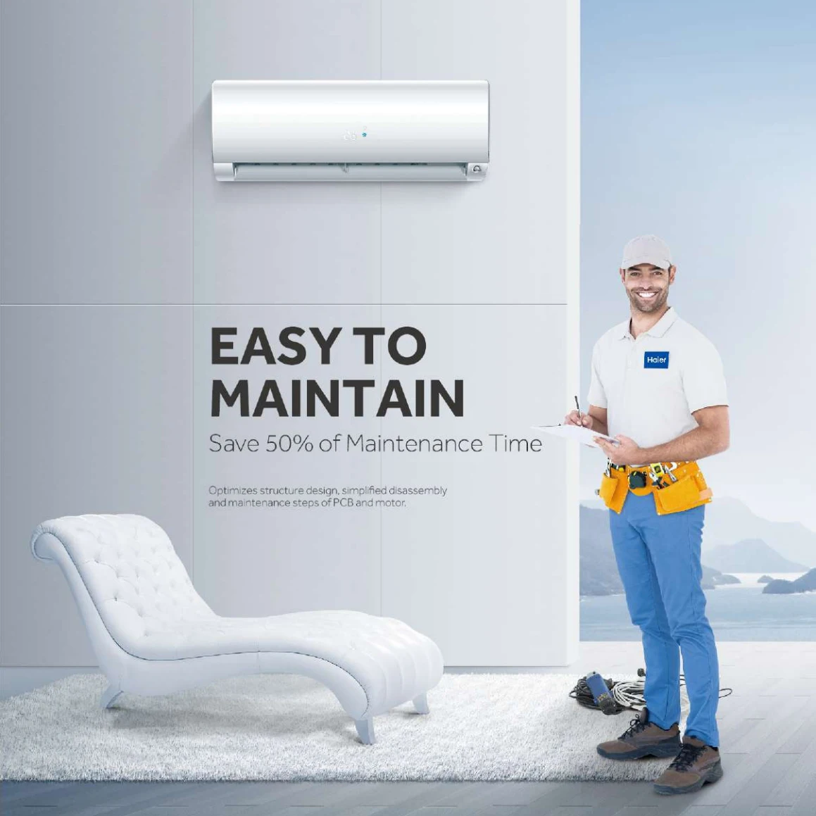 DAIKE Cheap Price High Quality Inverter Air conditioner Wall Mounted Split Type Inverter AC Air Conditioner