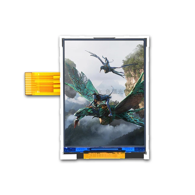 2.8 Inch Ips Small Tft Lcd Display Module With Touch Panel Interface ZIF FPC 12 Pin Small Size Display