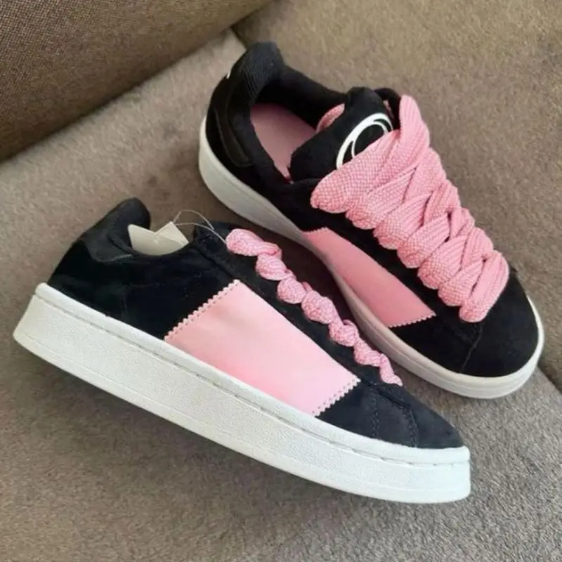 2025 New Color Designer Casual samba shoes Women Leopard Sier Sporty Rich  Nylon Low Mens Outdoor Sports Sneakers