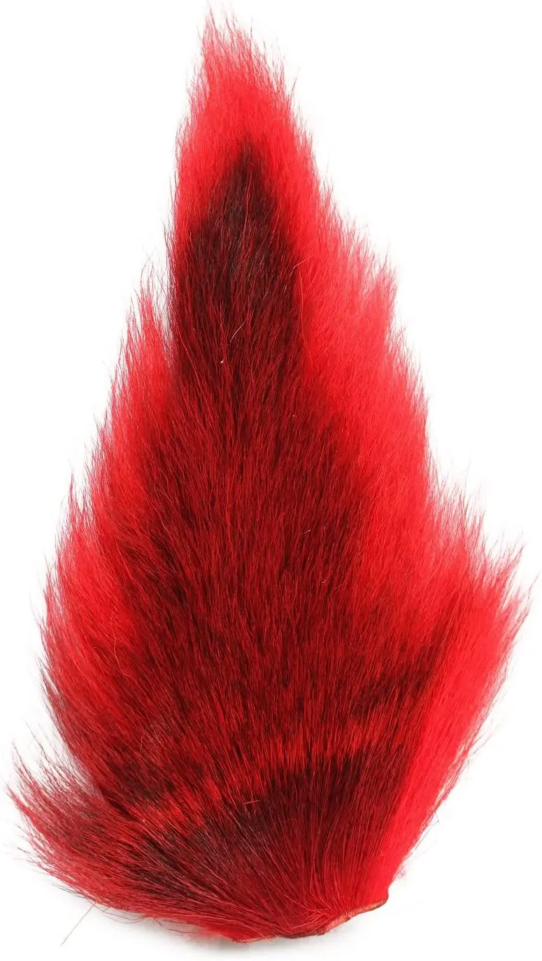 Dubbin Bucktails Long Strand Dyed Deer Hair Streamers Deceivers Clousers Bass Jigs Fly Fishing Tying Materials(B10)