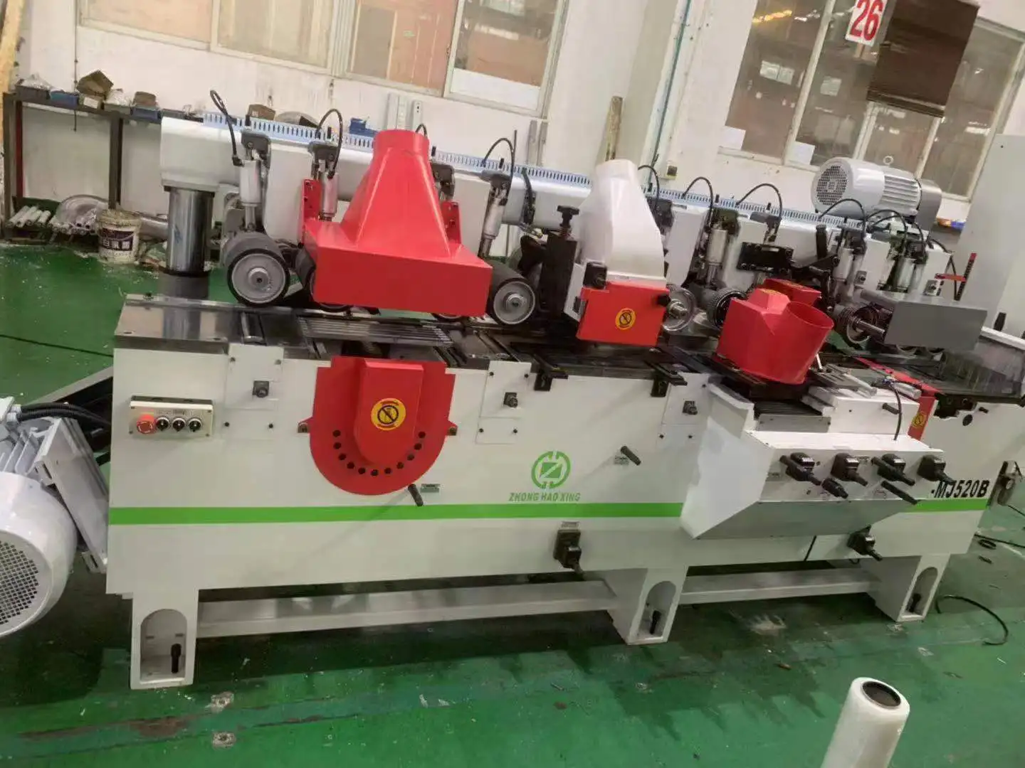 Industry Mill Four Side Planer Saw for Square Timber Electric Lifting