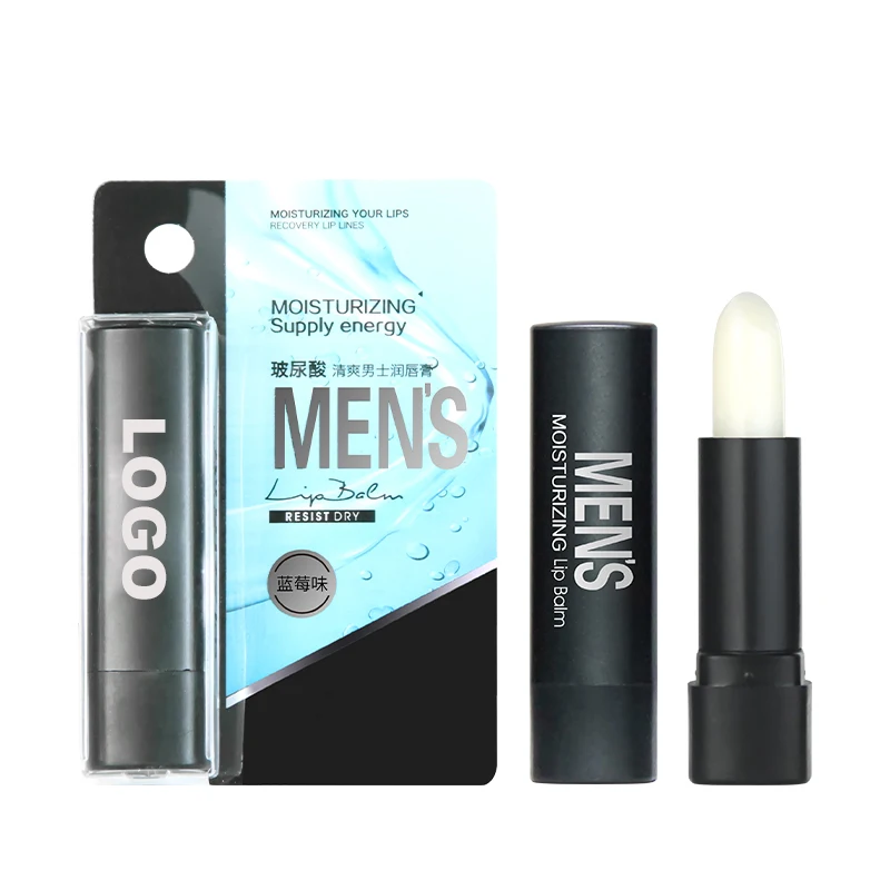 
Custom Logo Moisturizing Organic Mint Lip Chapstick for Men 