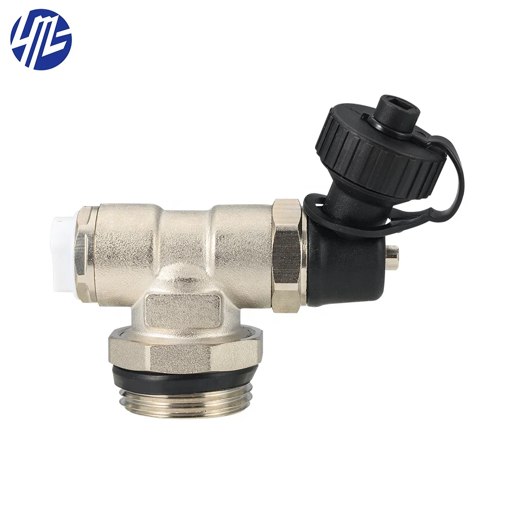 DV4505B Automatic Brass Water Drain Valve For Underfloor Heating System