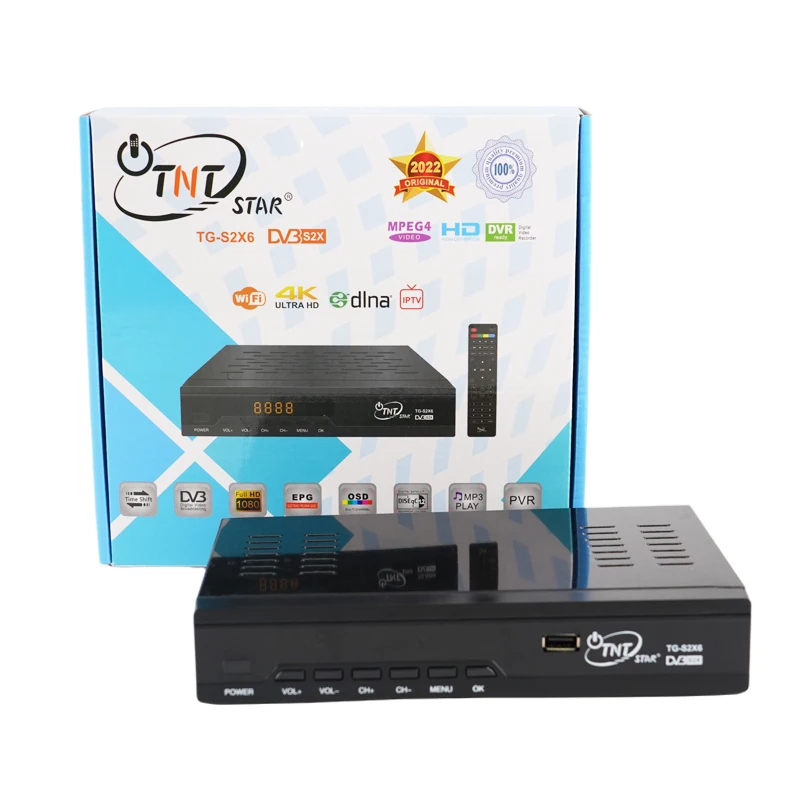 TNTSTAR TG-S2X6 dvb s2 satellite receiver decoder tv decoder satellite tv receiver