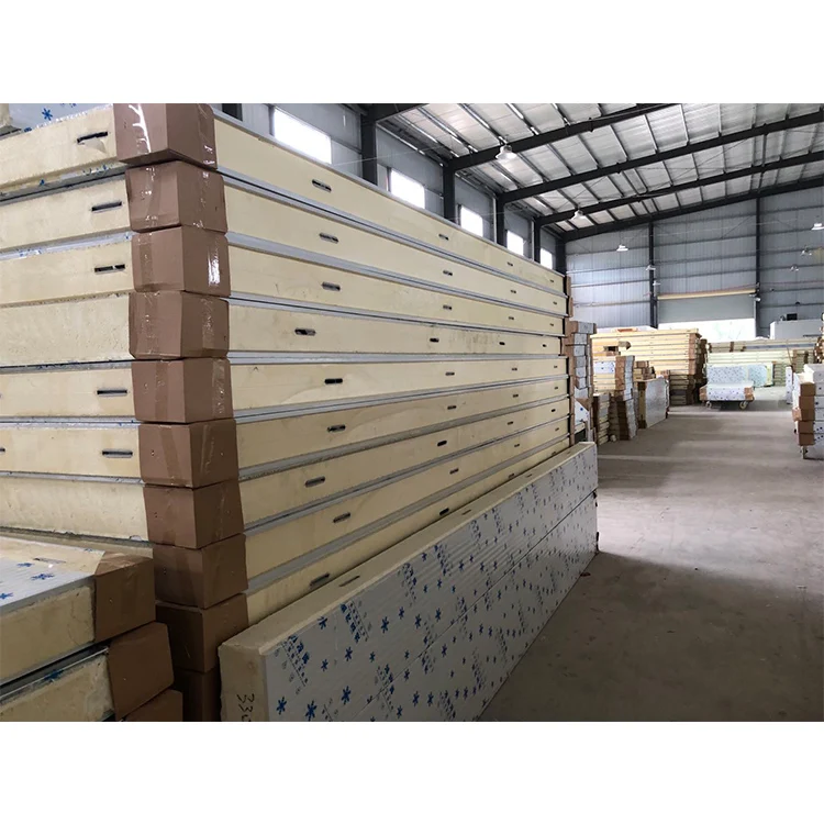 
cold room panel 10cm pu sandwich panel sandwich pu panel for cold storage insulation 