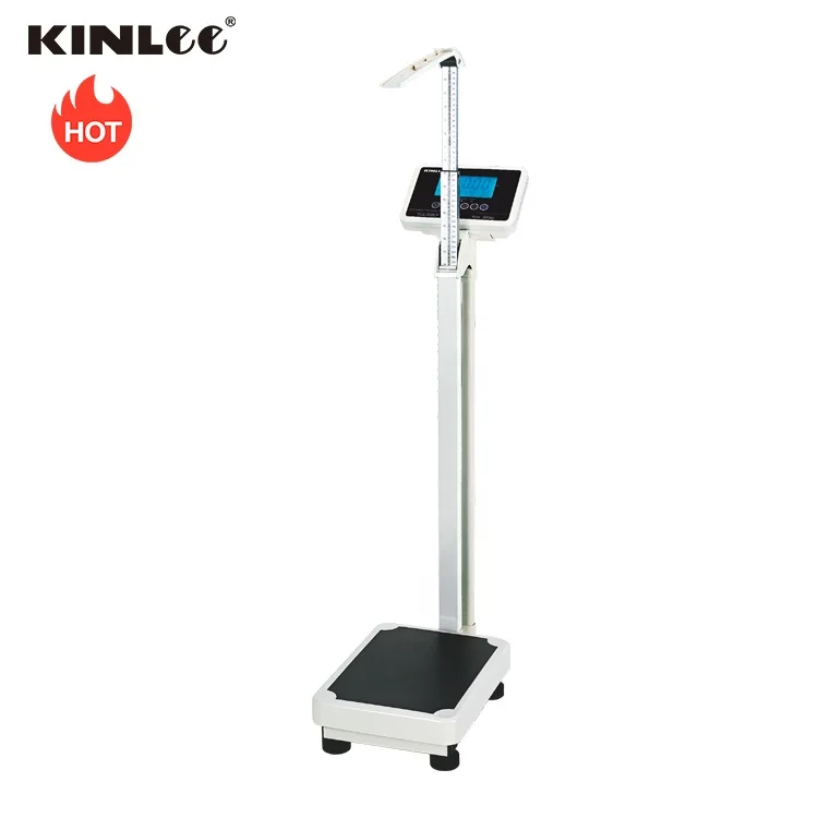 2020 Digital Platform Scale 200Kg BMI Electronic Medical Height Measuring Weight