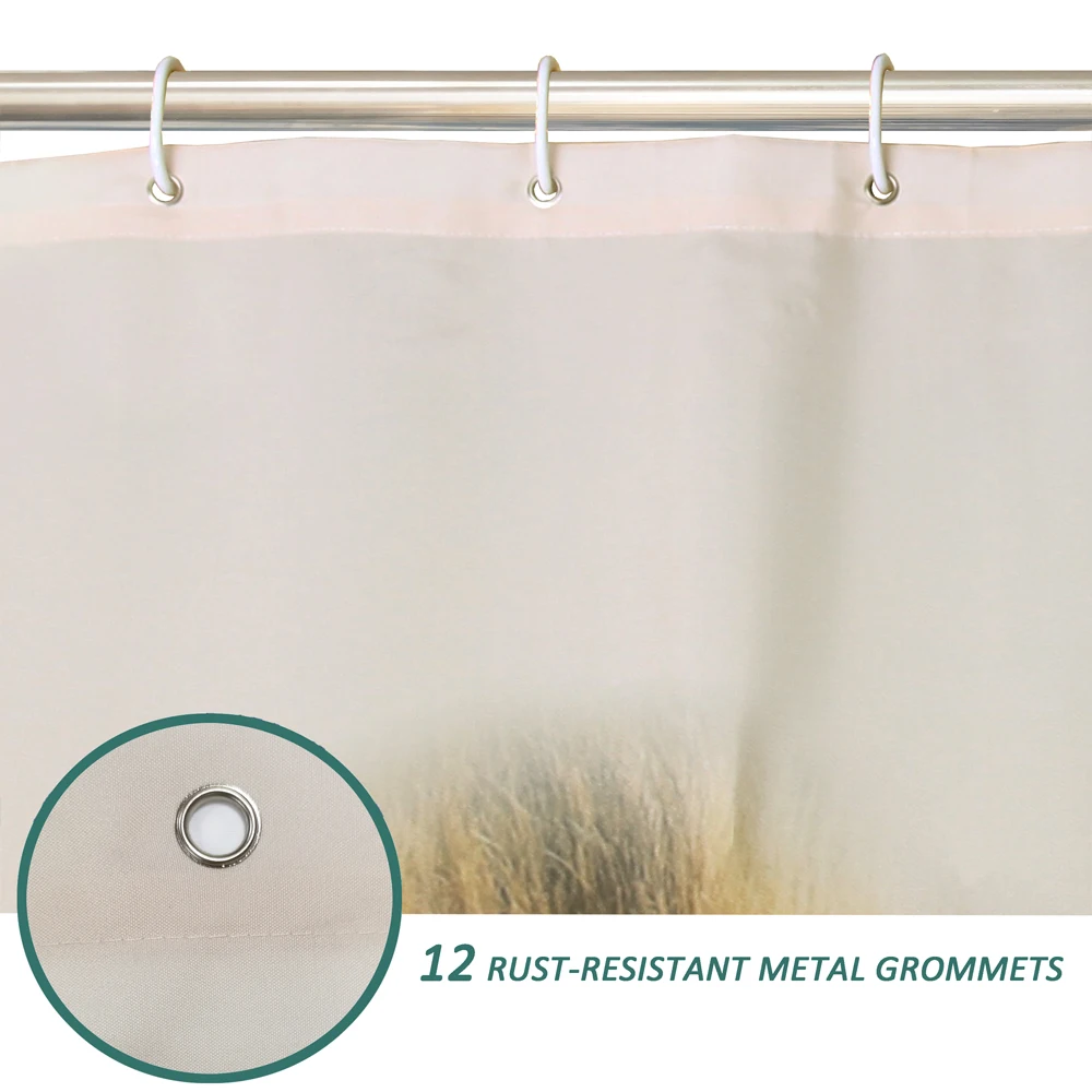 High quality bathroom waterproof curtain Bottom price Bath curtain hotel shower curtains shower liner