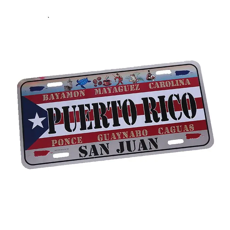 Australia standard  custom signs remote car  Aluminum Car blank number license plate