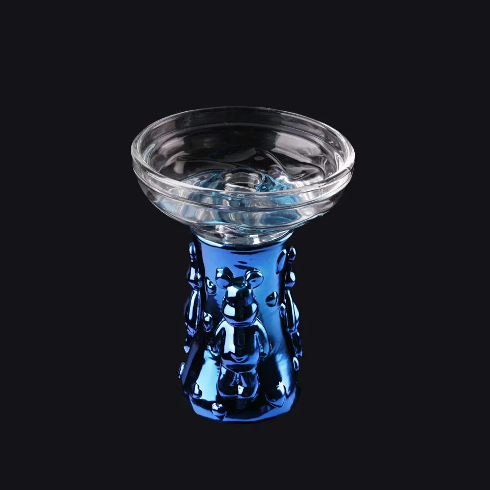 Hot Selling Shisha Head Hookah Accessories Hookah Bowl Mini Mix Colours Hookah bBowl With Cryst