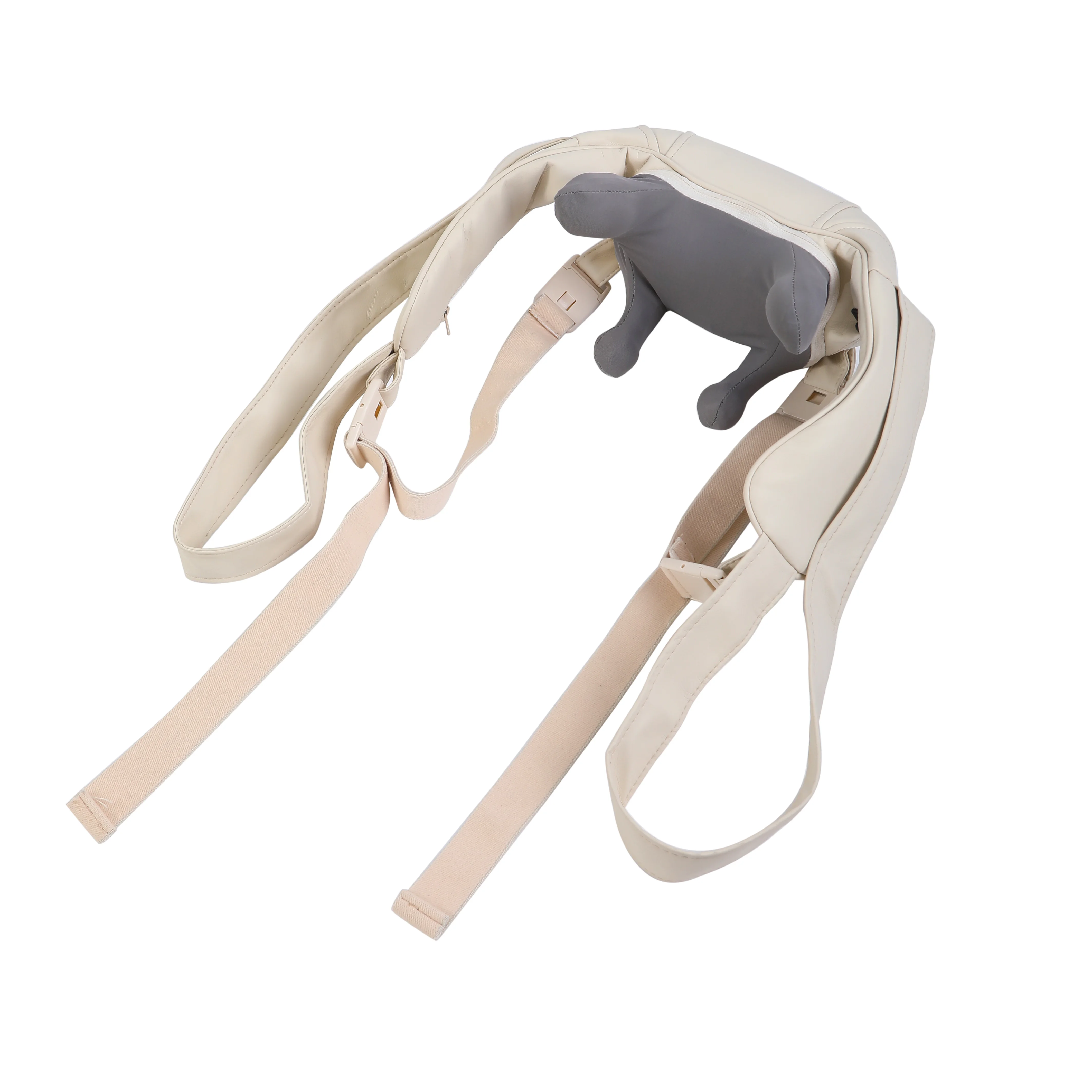 Portable Electric Acupoint Massage Roller Massager for Waist Neck Back Hand Leg Body Portable Neck and Shoulder Massager