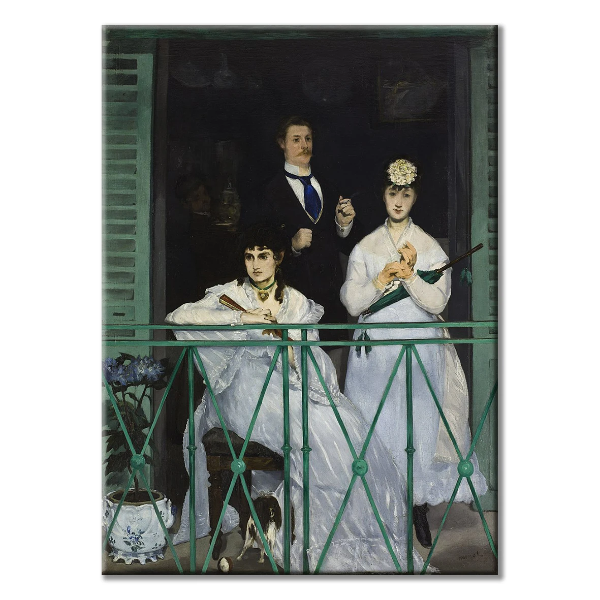 Famous Portrait Manet Masterpiece Canvas Decoration Chinese Oil Painting Reproductions